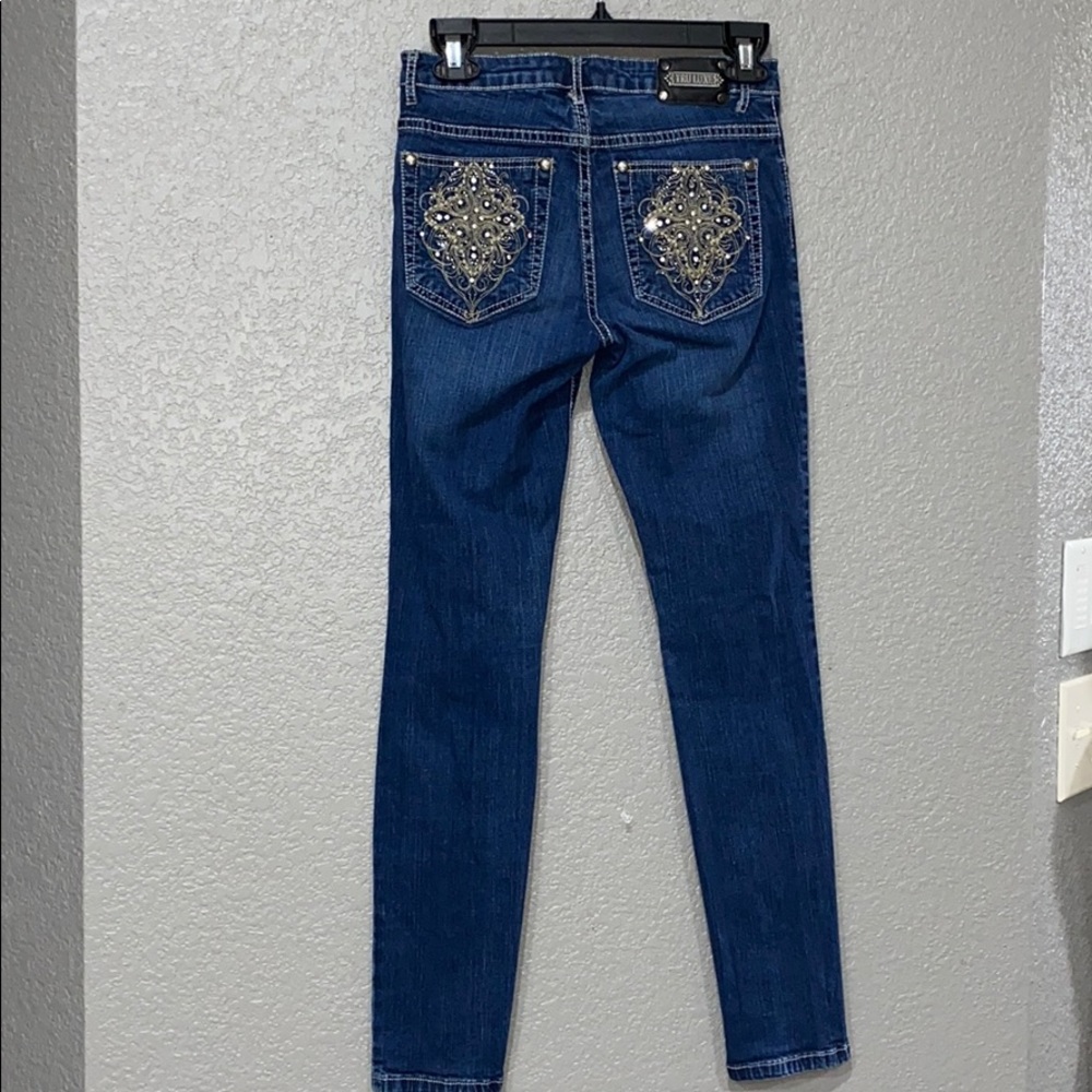 Tru Luxe women’s skinny stretch jeans size 27/4 - Picture 3 of 10
